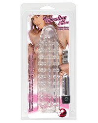 Penishülle zur Penis-Verlängerung um 7 cm - genoppt - Transparent